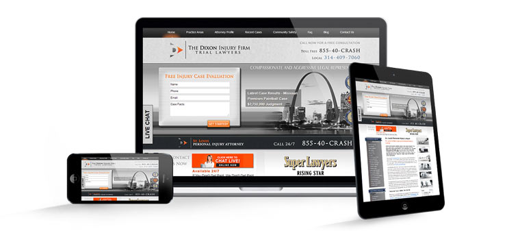 Multi-device lawyer site