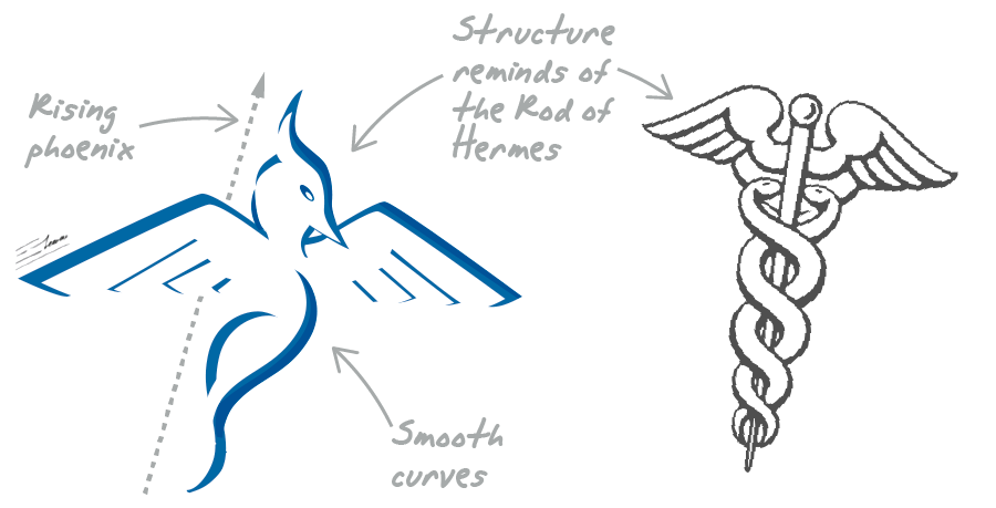 Rising phoenix design explained