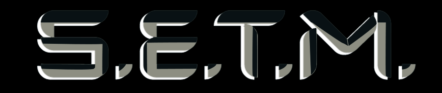 Tipografía con sombreado metálico simplificado