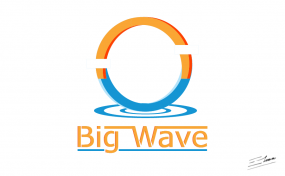 Logotipo de gran ola
