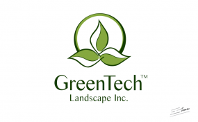 Green Tech leaf logo