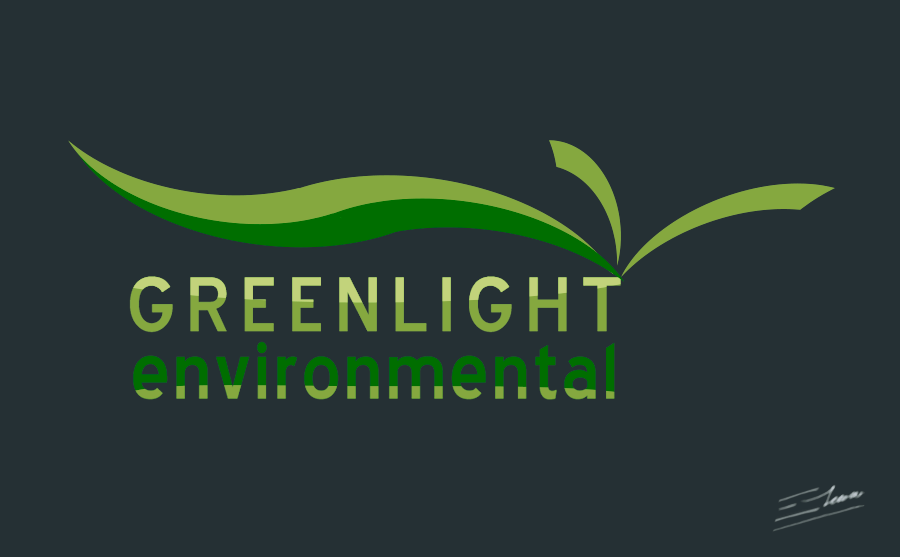 Logo de hoja medioambiental