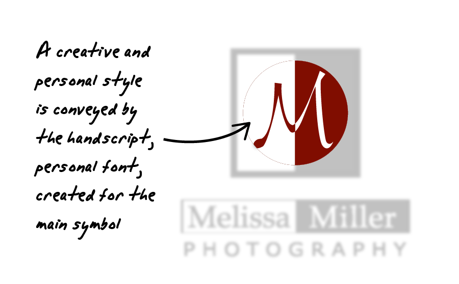 handwritten M logo