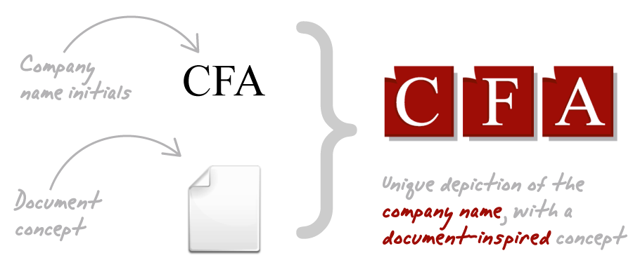 legal document logo concept