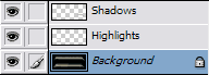 Capas separadas para luz y sombra