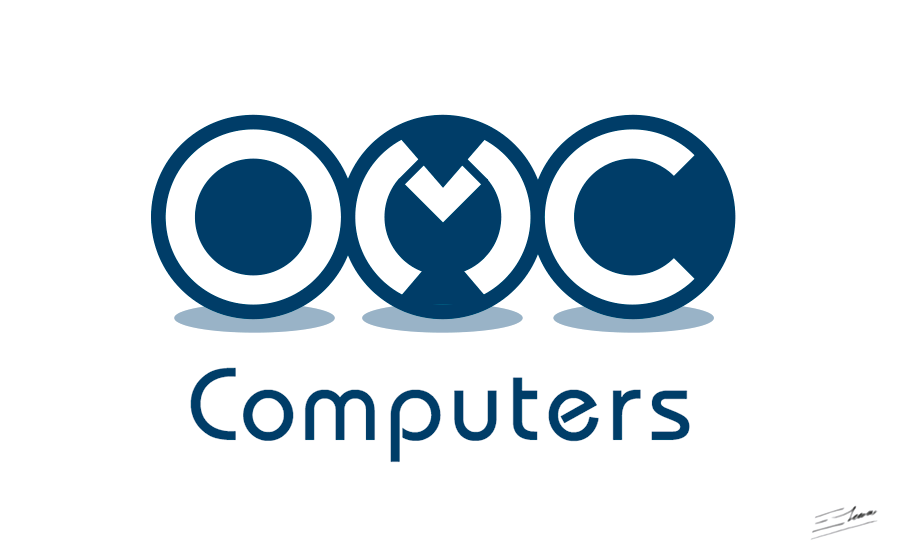 OMC computer logo design - corporate logos and image designs for a