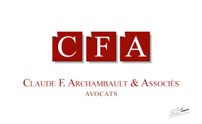 Logotipo de CFA abogados