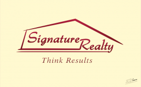 Signature realty logo design