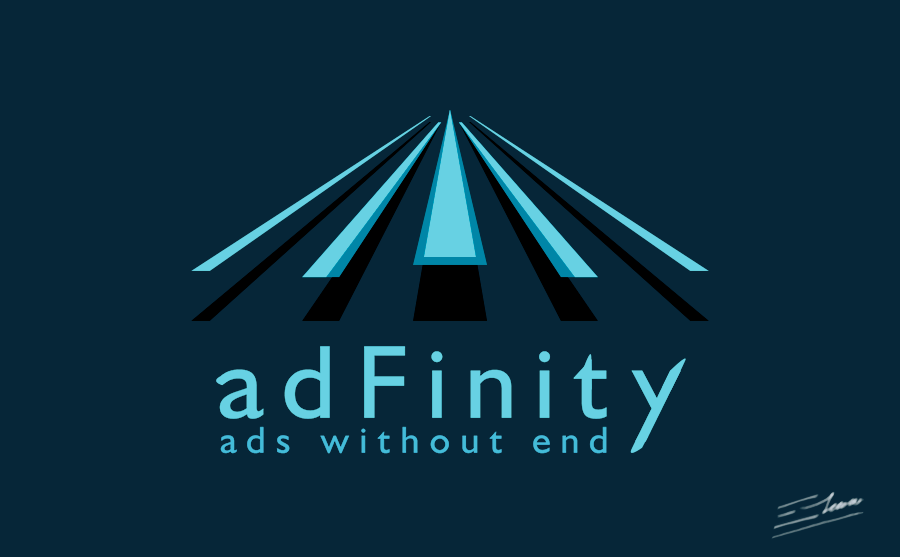 Logo design for a creative advertising agency - infinity ads